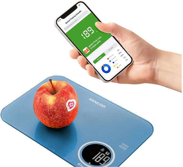 Фото - Ваги кухонні Sencor SKS7072BL
