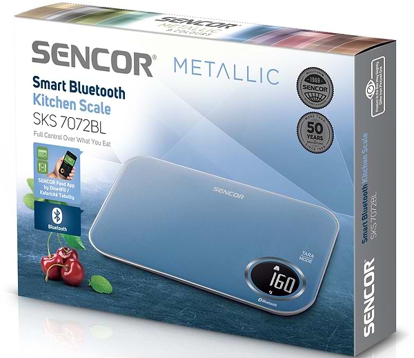 Фото - Ваги кухонні Sencor SKS7072BL