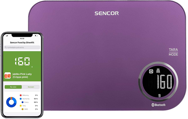 Фото - Весы кухонные Sencor SKS7073VT