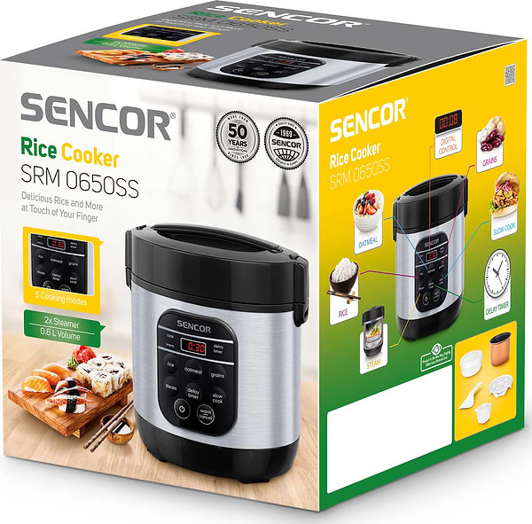 Фото - Мультиварка Sencor SRM0650SS