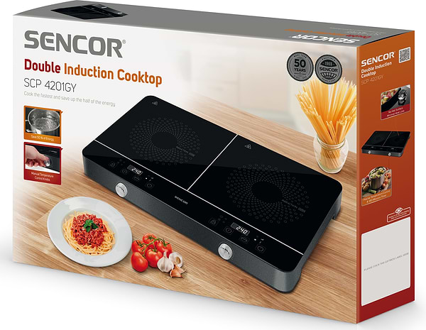 Фото - Плита электрическая настольная Sencor SCP 4201GY