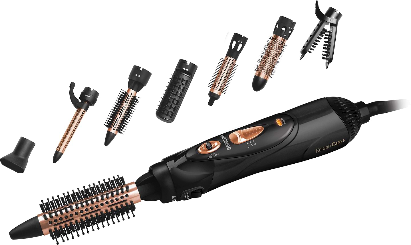 Фен-щетка Sencor SHS 8550BK - Фото 1