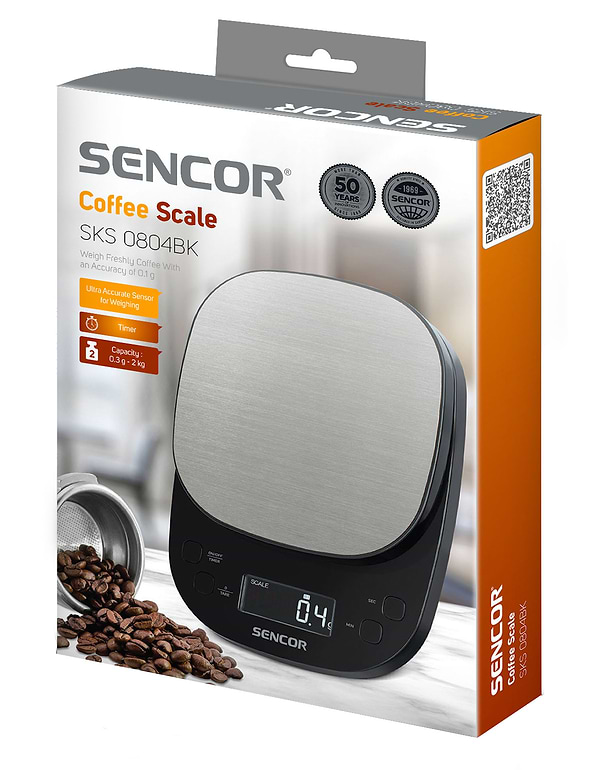 Фото - Весы кухонные Sencor SKS0804BK