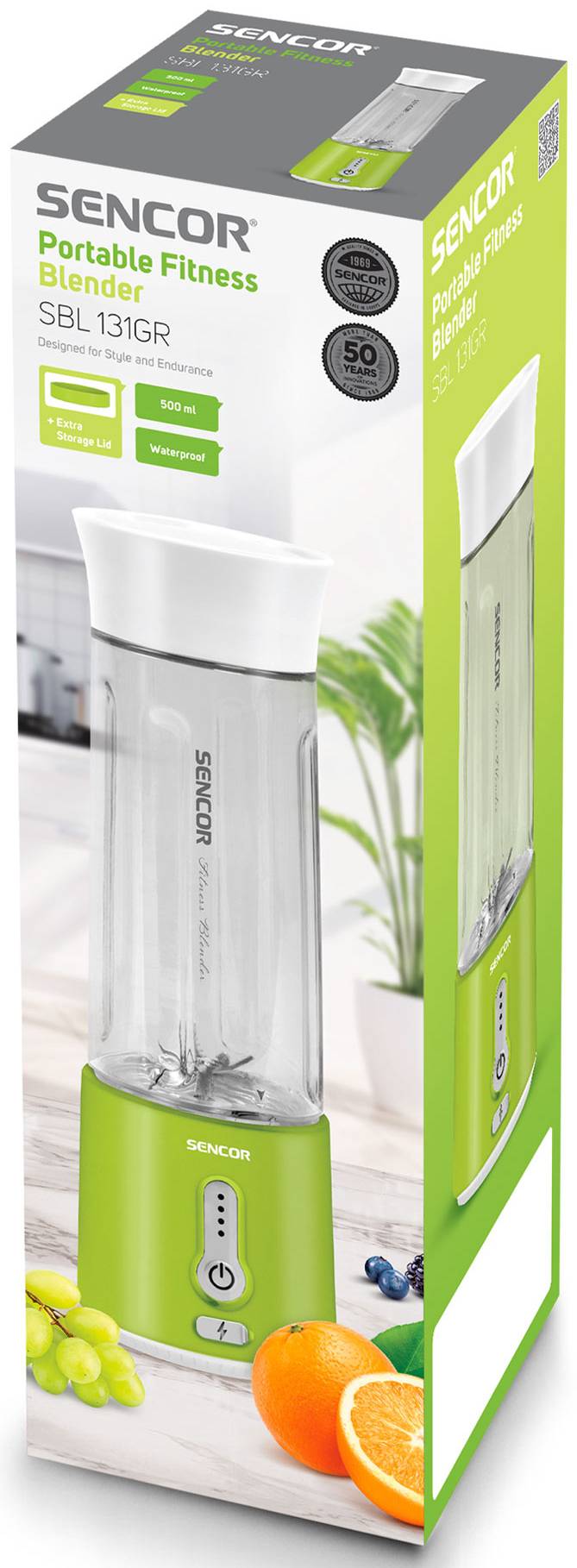 Фото - Блендер портативний Sencor SBL131GR