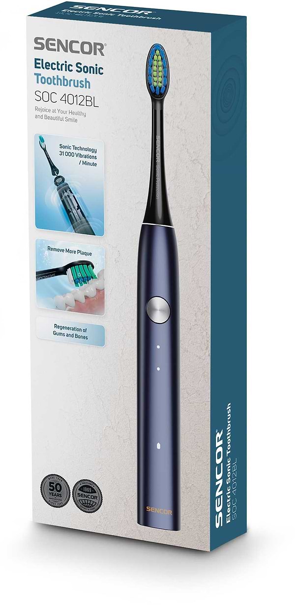 Фото - Зубна щітка електрична Sencor SOC 4012BL