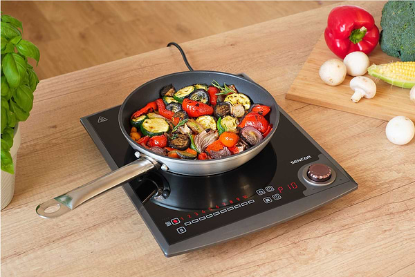 Фото - Плита електрична настільна Sencor SCP3414GY