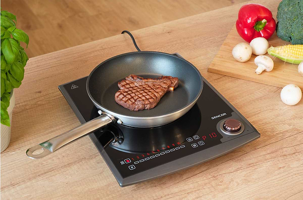 Фото - Плита електрична настільна Sencor SCP3414GY