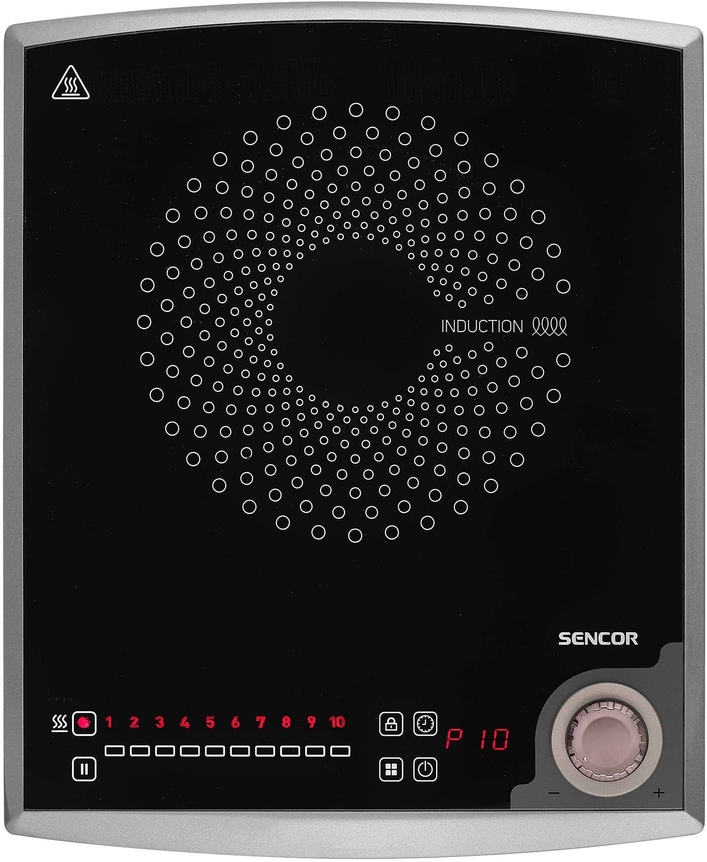 Плита електрична настільна Sencor SCP3414GY - Фото 1