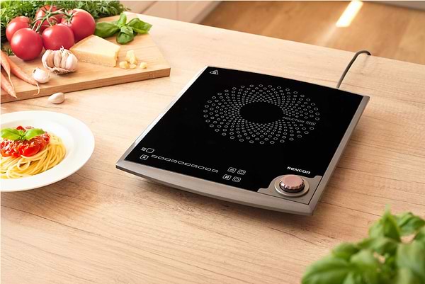 Фото - Плита електрична настільна Sencor SCP3414GY