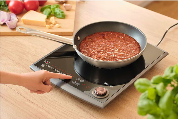 Фото - Плита електрична настільна Sencor SCP3414GY