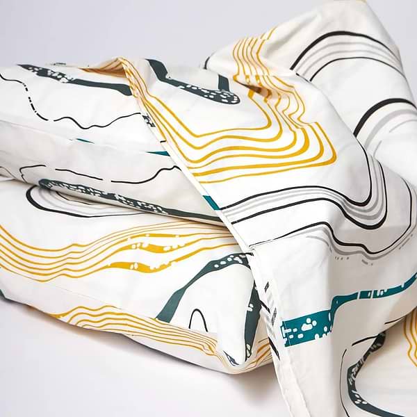 Фото - Комплект постільної білизни Moon&Star прост. 220х240 + 2 нав. 70х70 Бязь Gold Люкс Natural Waves (MS-880000323)