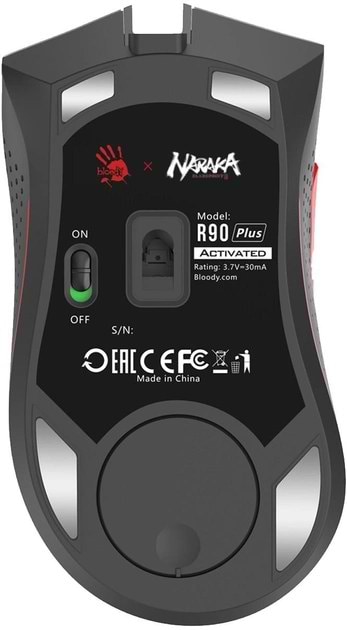 Фото - Мышь беспроводная игровая Bloody R90 Plus Naraka