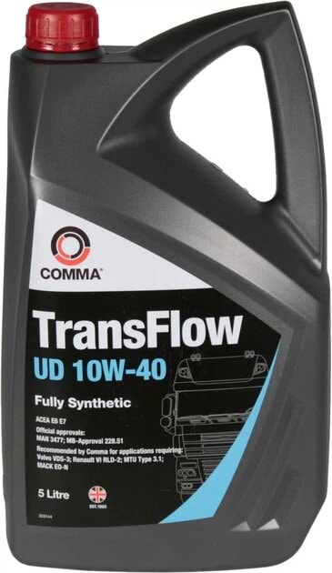 Масло для авто COMMA TRANSFLOW UD 10W-40 5л (TFUD5L)
