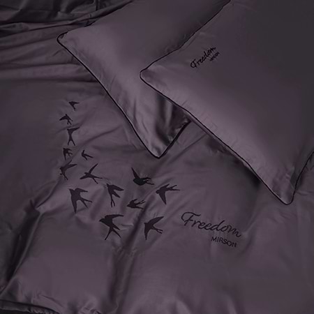 Комплект постельного белья MirSon Сатин ELIT 0231 Excalibur "Freedom" 175х210 (2200010538434)