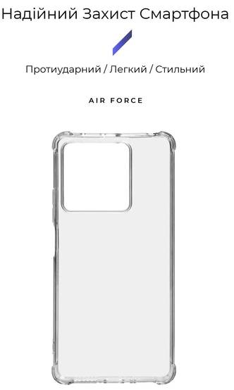 Фото - Чехол для смартфона Armorstandart Air Force for Xiaomi Redmi Note 13 5G Transparent (ARM73360)