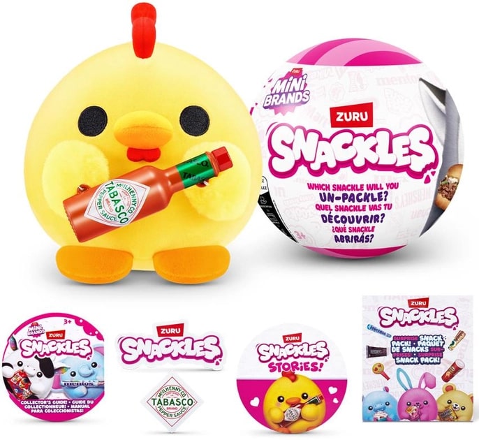Фото - М'яка іграшка-сюрприз Snackle G2 серия 2 Mini Brands (77510G2)