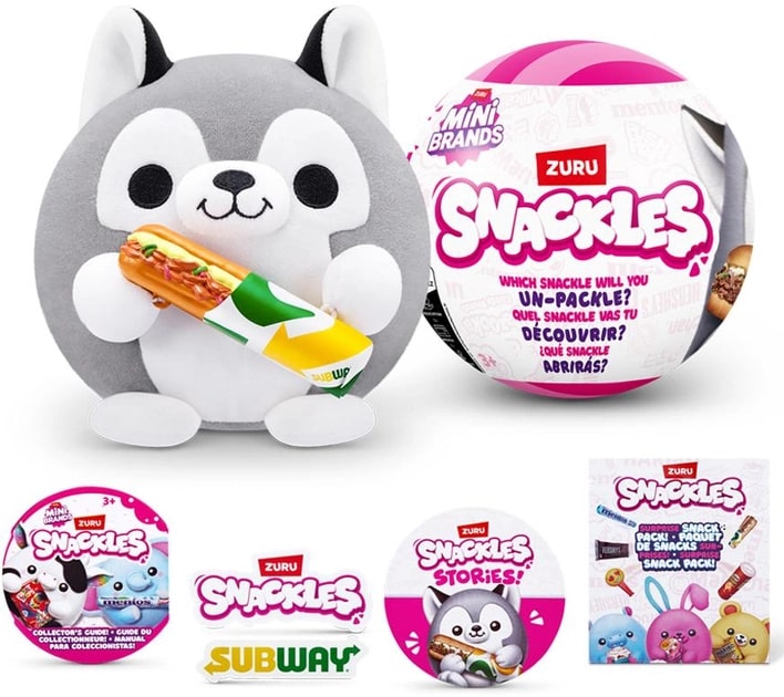 Фото - Мягкая игрушка-сюрприз Snackle Q серия 2 Mini Brands (77510Q)