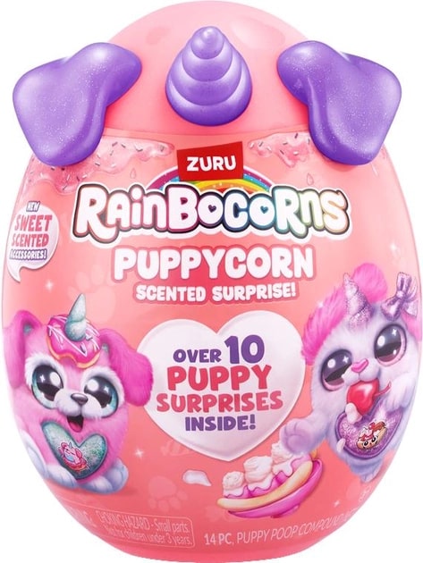 Фото - М'яка іграшка-сюрприз Rainbocorns D Puppycorn Scent Surprise (9298D)
