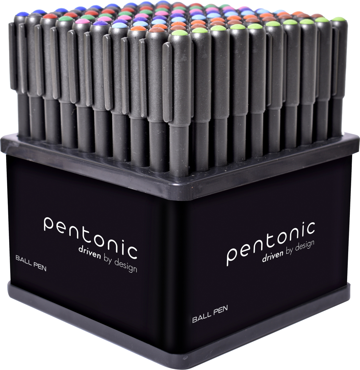 Набір ручок Linc Pentonic стенд 100 шт. мікс кольорів 1,0 мм (8904106864769)