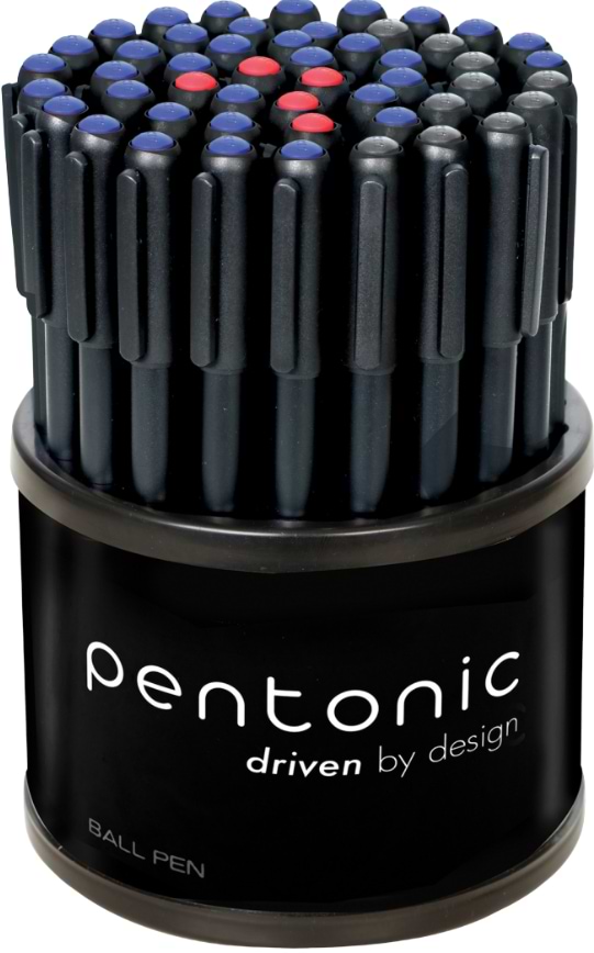 Набір ручок Linc Pentonic стенд 50 шт. мікс кольорів 0,7 мм (8904106857655)