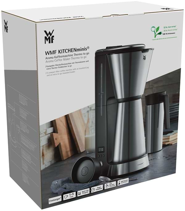 Фото - Кавоварка крапельна WMF 412260011 Kitchenminis Aroma Coffee Mak.Thermo