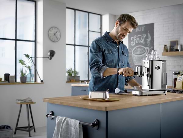 Фото - Кавоварка ріжкова WMF 412360011 LUMERO Espresso maker