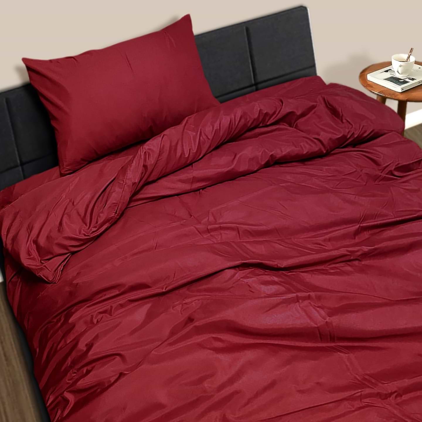 Комплект постільної білизни Zastelli 19-1655 Garnet 145х210 Червоний (21713) - Фото 1