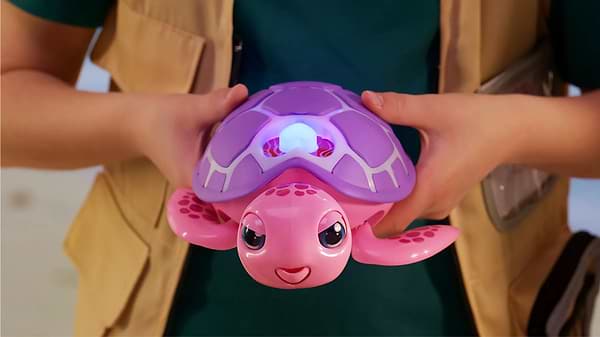 Фото - Интерактивная игрушка Silverlit Спаси Черепаху розовая (88634)