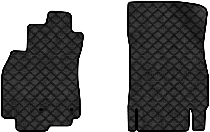 Килимки з екошкіри в салон авто передні EVAtech для Megane (III) BOSE 5-doors MT Renault 2008-2016 3 покоління Htb EURT33095ABV2RN2BBLB