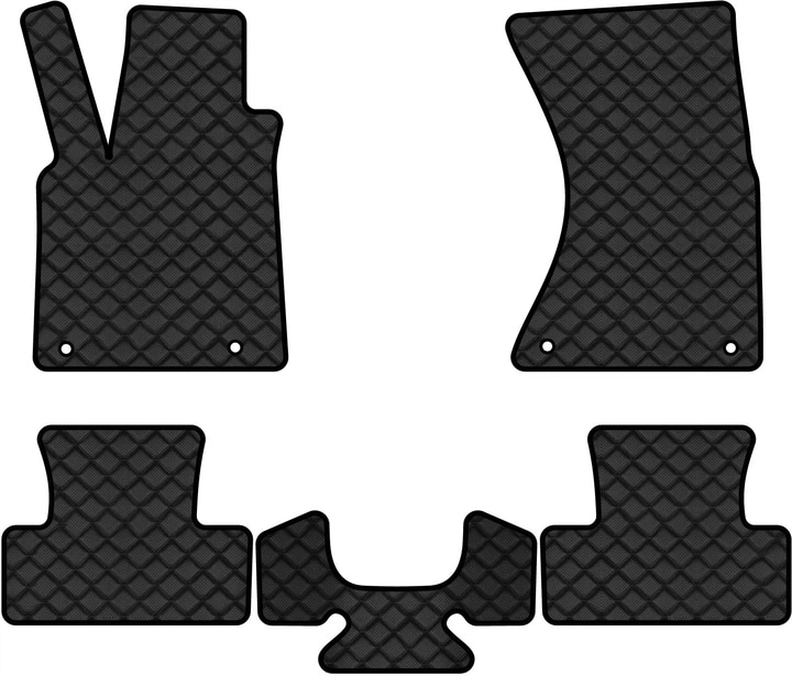 Коврики из экокожи в салон авто EVAtech ECO для Q5 (8R) Quattro Restyling Audi 2012-2017 1 поколение SUV USA AU42898C5AV4BBLB