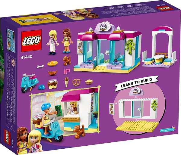 Фото - Конструктор LEGO Friends Кондитерская в Хартлейк-Сити (41440)
