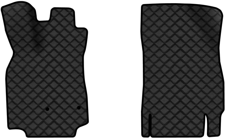 Килимки з екошкіри в салон авто передні EVAtech для Megane (III) BOSE 5-doors MT Renault 2008-2016 3 покоління Htb EU RT33095ADZ2RN2BBLB