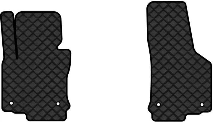 Килимки з екошкіри в салон авто передні EVAtech ECO для Golf (VI) AT Volkswagen 2009-2012 6 покоління Htb EU VW3260AV2AV4BBB