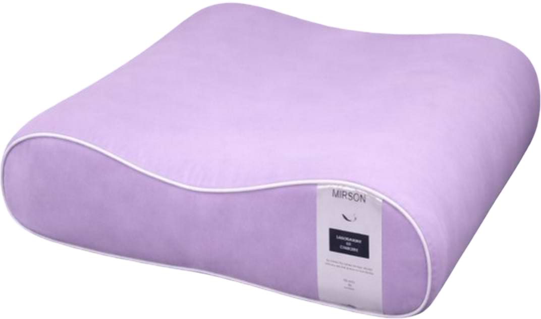 Подушка ортопедична MirSon №4145 Delicate Satin 3820 Calypso 49х32х10.5 см (2200006423591)