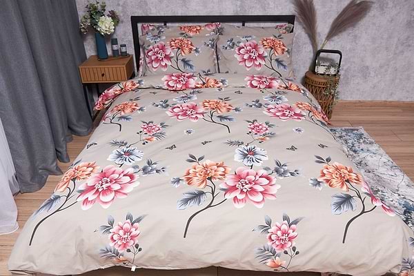 Фото - Комплект постельного белья Moon&Star Бязь Gold Люкс Peony Brown 175х210 (MS-820001886)