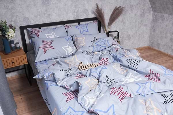 Фото - Комплект постельного белья Moon&Star Бязь Gold Люкс Light Stars 175х210 (MS-820001641)