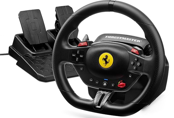 Фото - Кермо Thrustmaster T98-P FERRARI 296 GTB , PC/PS4/PS5 (4160880)