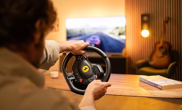 Фото - Кермо Thrustmaster T98-P FERRARI 296 GTB , PC/PS4/PS5 (4160880)