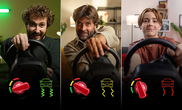 Фото - Кермо Thrustmaster T98-P FERRARI 296 GTB , PC/PS4/PS5 (4160880)