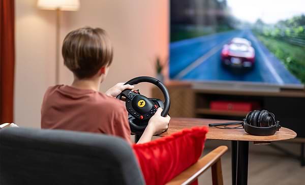 Фото - Кермо Thrustmaster T98-P FERRARI 296 GTB , PC/PS4/PS5 (4160880)