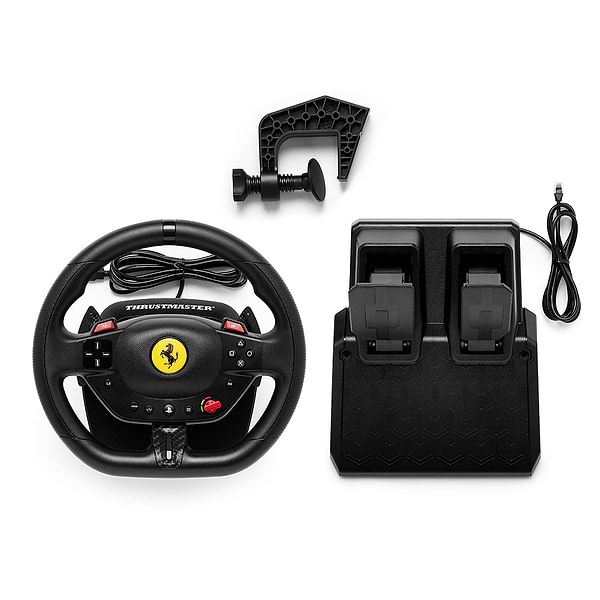 Фото - Кермо Thrustmaster T98-P FERRARI 296 GTB , PC/PS4/PS5 (4160880)
