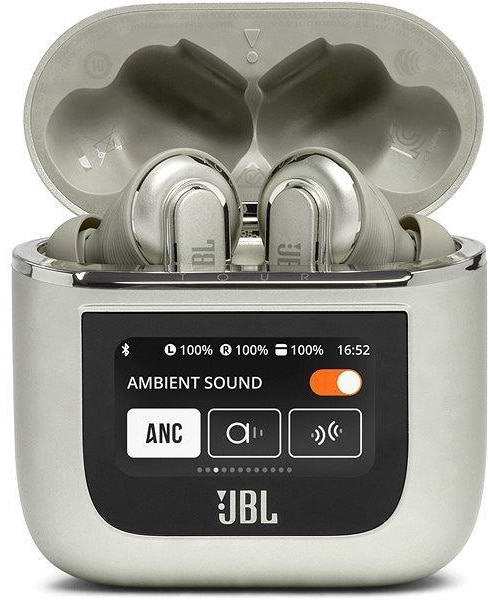 Фото - Наушники вкладыши беспроводные TWS JBL Tour Pro 2 Champagne (JBLTOURPRO2CPG)