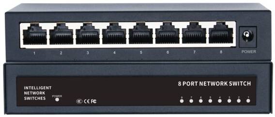 Коммутатор локальної мережі (Switch) Merlion MG1008 (YT41672)