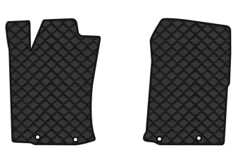 Коврики из экокожи в салон авто передние EVAtech ECO для FJ Cruiser Toyota 2006-2018 1 поколение SUV USA TY41675A2TL4BBB