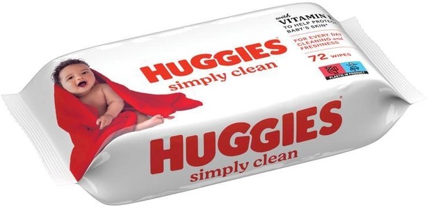 Фото - Салфетки влажные для детей Huggies Simply Clean, 72 шт. (5029053582238)