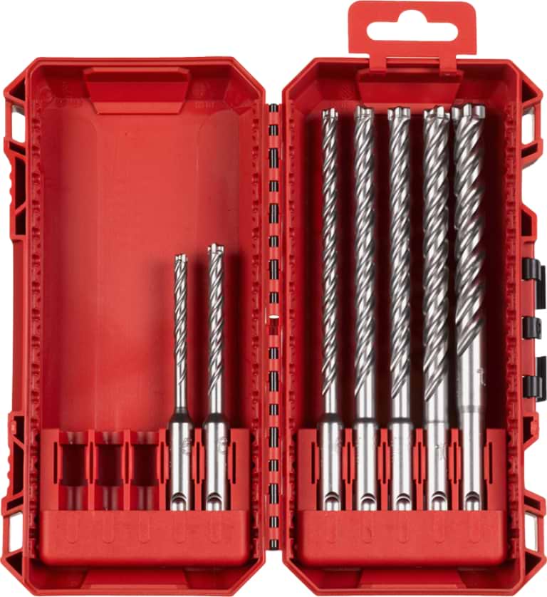 Набір бурів Milwaukee SDS-PLUS MX4 PACKOUT 7 шт. (4932500060)