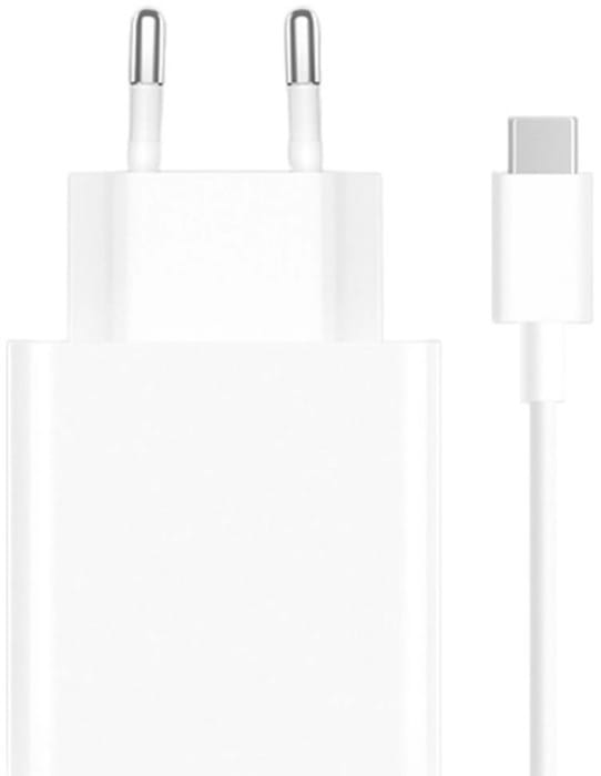 Мережевий зарядний пристрій Xiaomi 67W HyperCharge Combo (Type-A) EU White (BHR9465EU)
