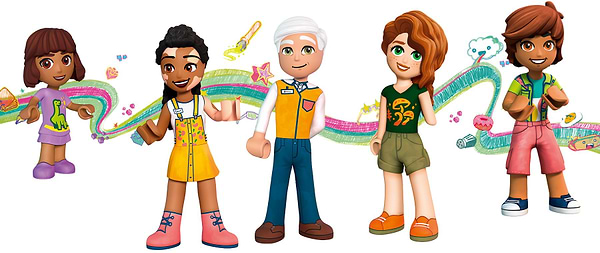 Фото - Конструктор LEGO Friends Крамниця органічних продуктів (41729)