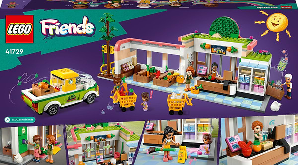 Фото - Конструктор LEGO Friends Крамниця органічних продуктів (41729)