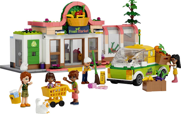 Фото - Конструктор LEGO Friends Крамниця органічних продуктів (41729)